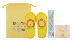 キッズアメニティのお子様セット3点（あひる）