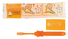 キッズアメニティのキッズ歯ブラシ（むささびくん）